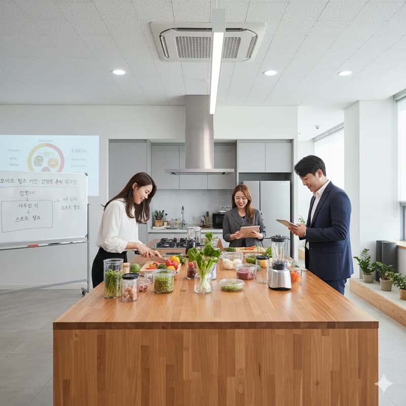 워크샵을 통한 영양 지식 교육 프로그램